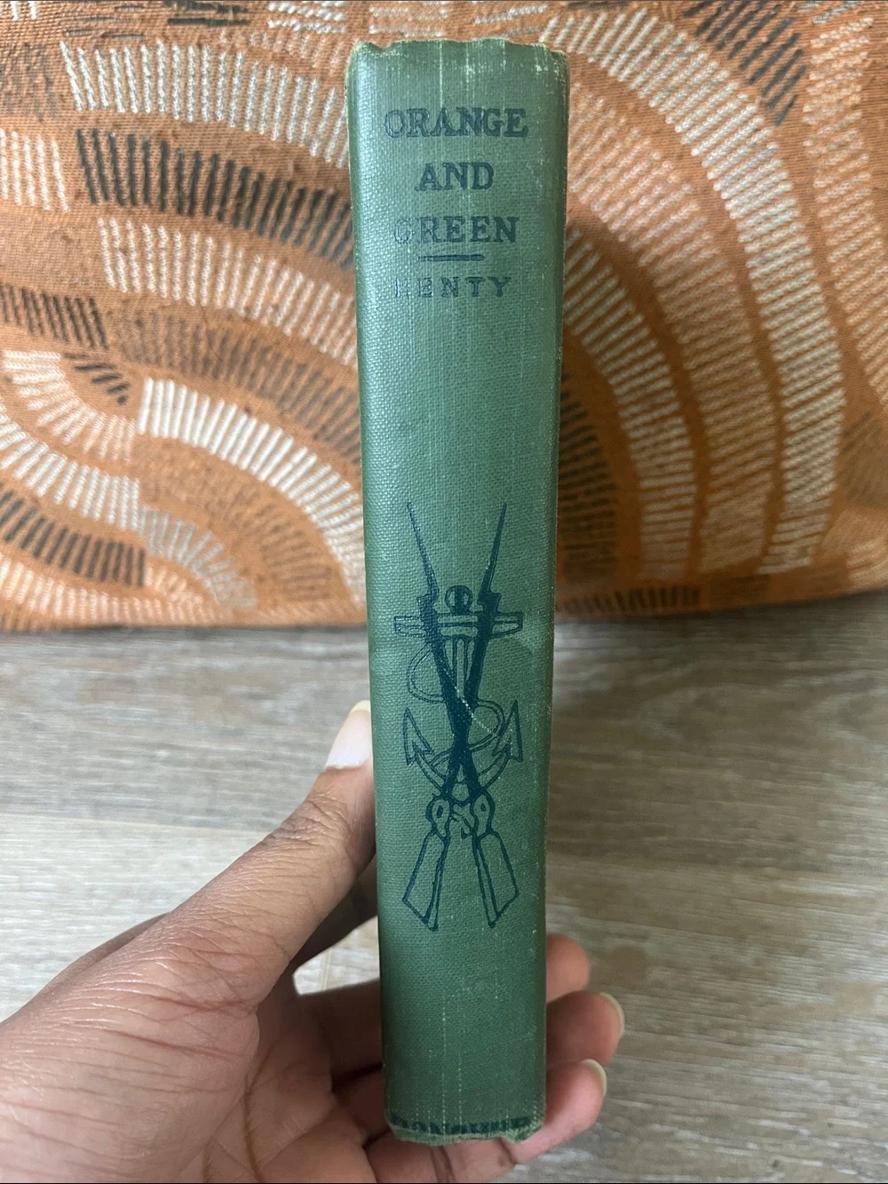 Orange and Green by G.A. Henty - Green Cloth Hardcover